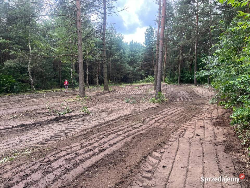 Mulczer leśny wgłębny powierzchniowy Karczowanie Myślenice