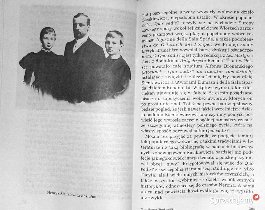 Henryk Sienkiewicz Alina NoferŁadyka Rok wydania 1988 lubelskie Chełm