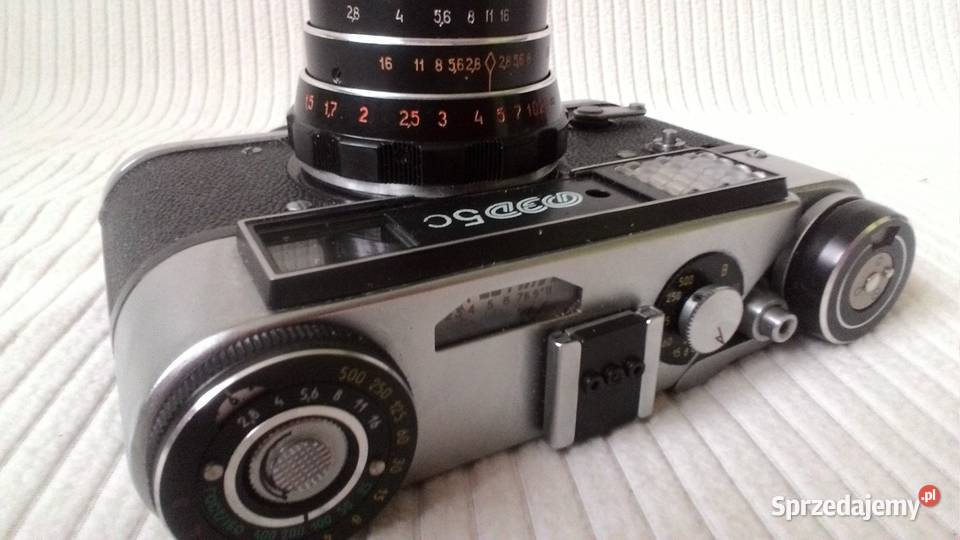 Aparat Fotograficzny FED 5C skórzanym futerał Płońsk