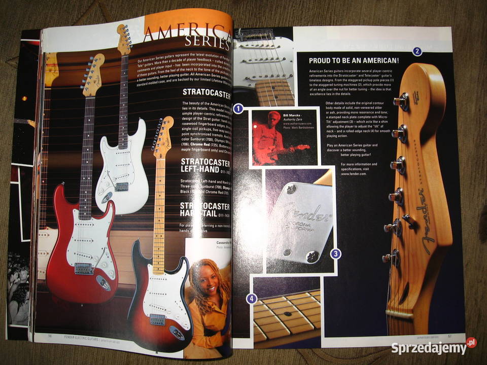 Fender Frontline 2005 katalog Gitary i akcesoria Kępice
