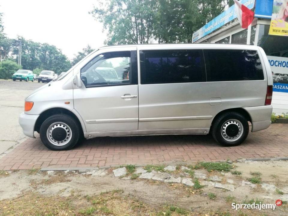 Mercedes Vito 22 118 CDI Bez korozji 9 Osobowy lakier metallic Vito wielkopolskie Chodzież