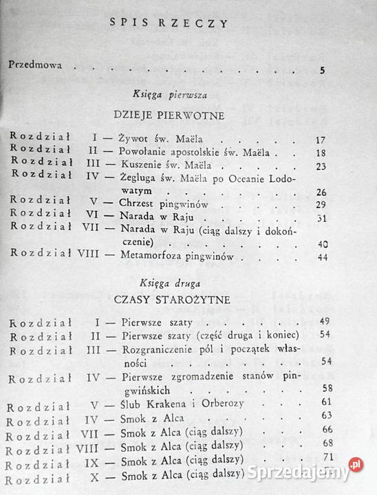 Wyspa pingwinów Anatole France Chełm