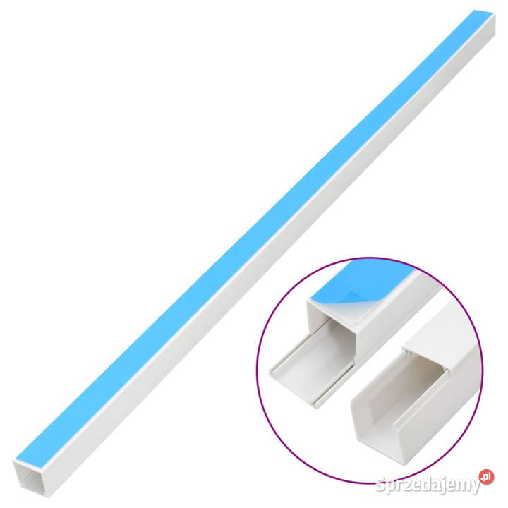 Kanał elektroinstalacyjny samoprzylepny 10x10 mm