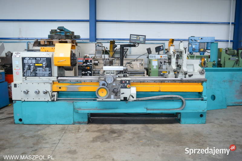 Tokarka CU 637 x 2000 ZMM SLIVEN 2004 WRZECIONO