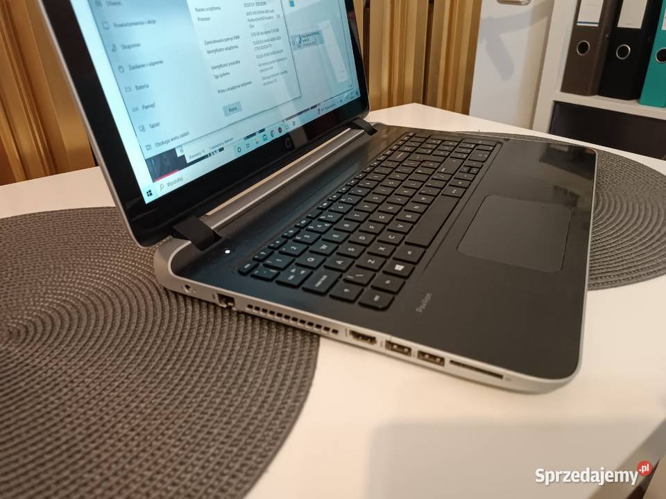 HP Pavilion 15p158sa z dotykowym ekranem AMD A10 Libiąż