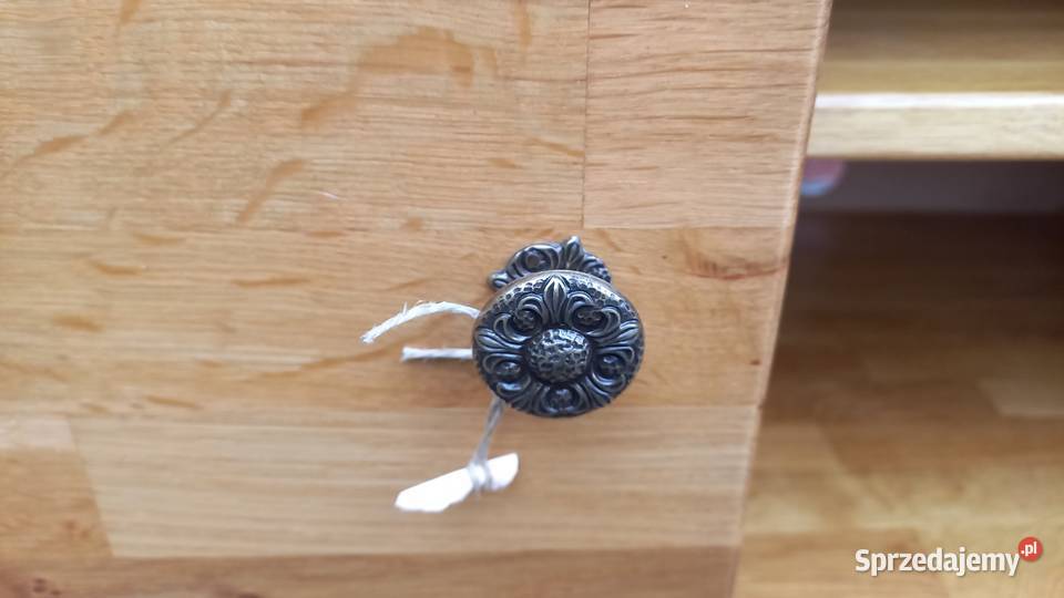 Szafka RTV Komoda drewniana dębowa Szafka pod 199.5cm Gawroniec