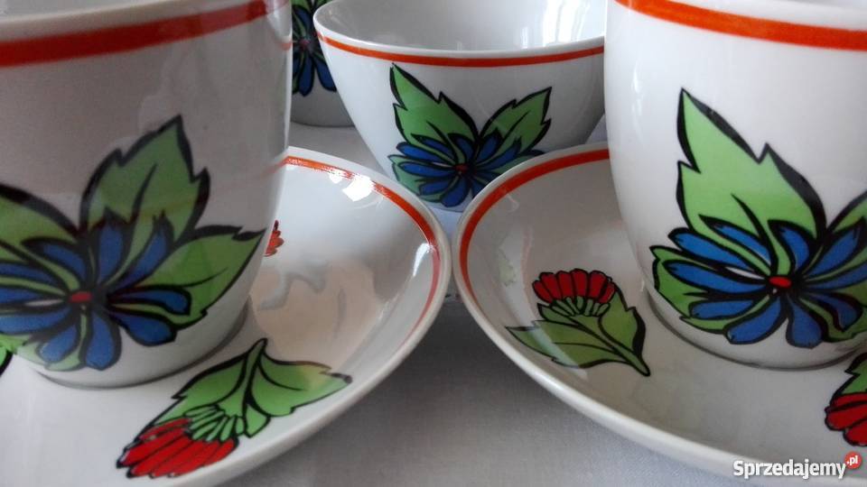 Serwis do kawy IRA porcelana CHODZIEŻ podlaskie Białystok