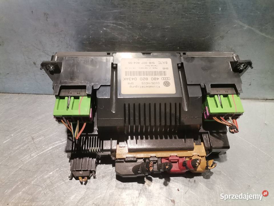 PANEL STEROWANIA NAWIEWU AUDI A6 C5 4B0820043AK Rok produkcji 2002 Nowy Sącz