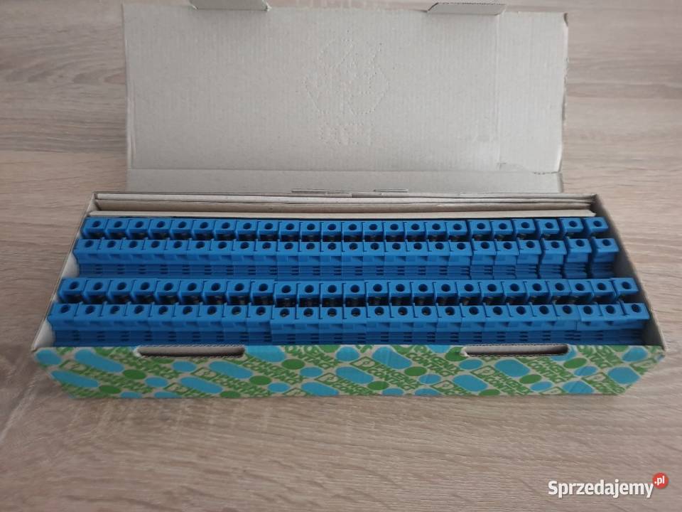 50 Złączka szynowa UK 16 N BU Phoenix Contact Pozostałe