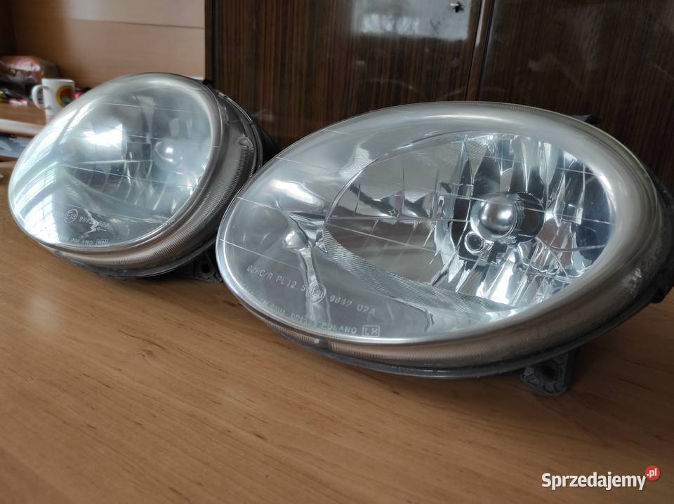 Sprzedam komplet reflektorów przednich do Daewoo Oświetlenie Warszawa