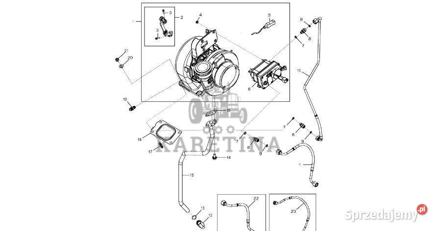 John Deere 9470RX Regeneracja urządzenia Pozostałe wielkopolskie Jastrzębniki