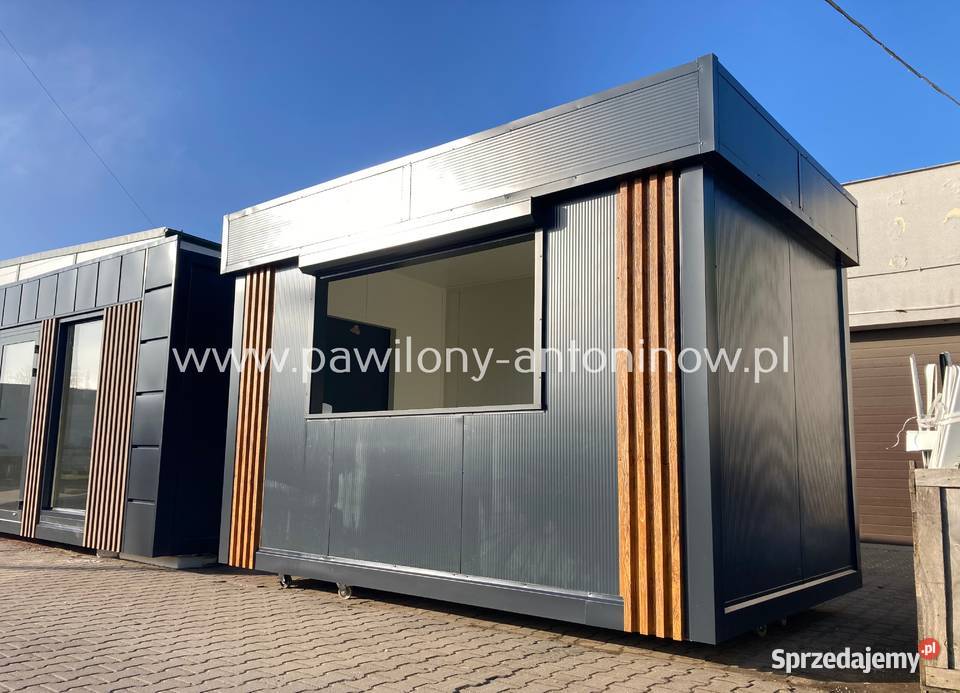 NOWY PAWILON HANDLOWY KONTENER GASTRONOMICZNY