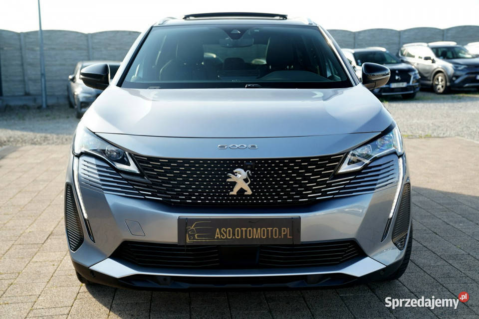 Peugeot 5008 GT kamery Skora Nawi blis panorama serwisowany w ASO Otmuchów
