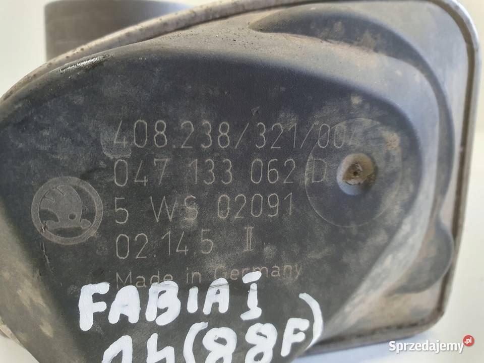 PRZEPUSTNICA Skoda Fabia I 14 MPI osobowe Przepustnice Chełm