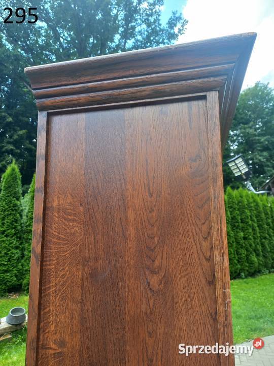 Regał na książki dębowy Biblioteka Szafka 295 zachodniopomorskie Gawroniec