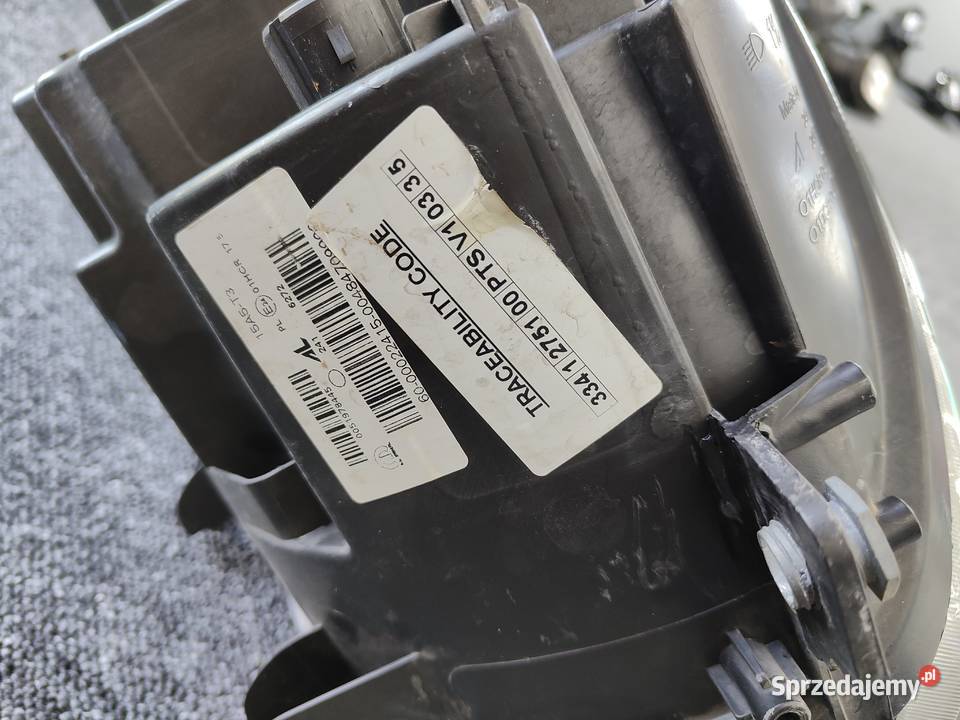 Reflektor Fiat 500x H4 lampa lewa europa