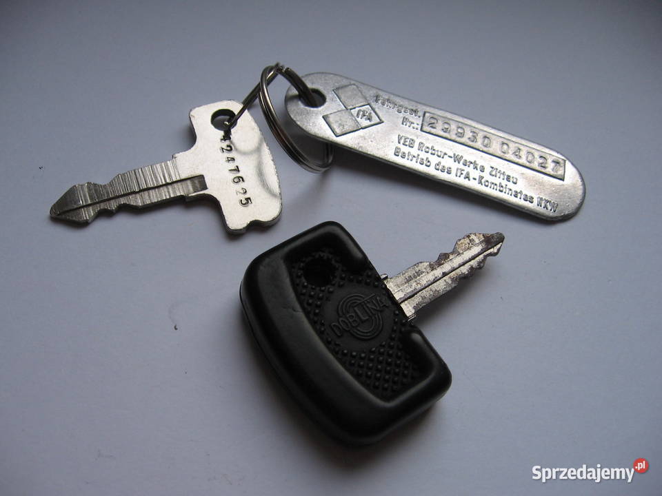Trabant Robur stary kluczyk brelok IFA auto PRL Przemyśl