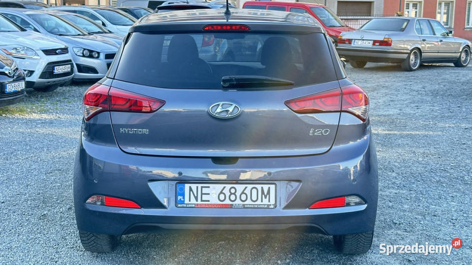 Hyundai i20 Benzyna Zarejestrowany Ubezpieczony światła do jazdy dziennej Elbląg