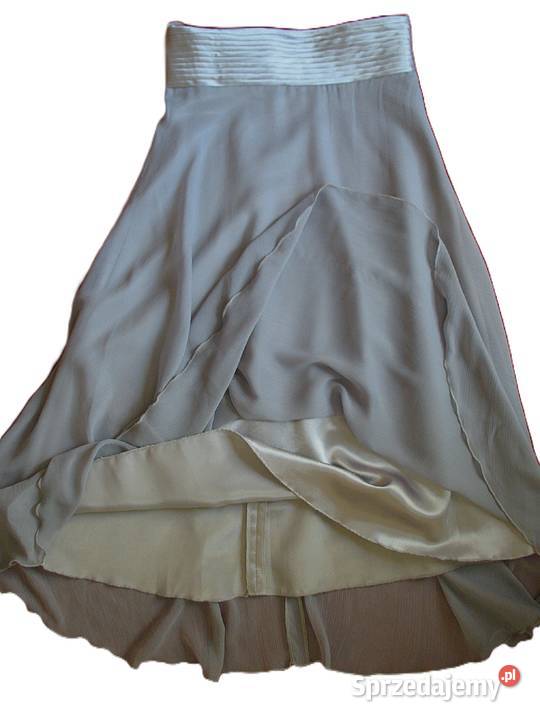 Spódnica z szyfonu 38 M pas 70 Siedlce sprzedam