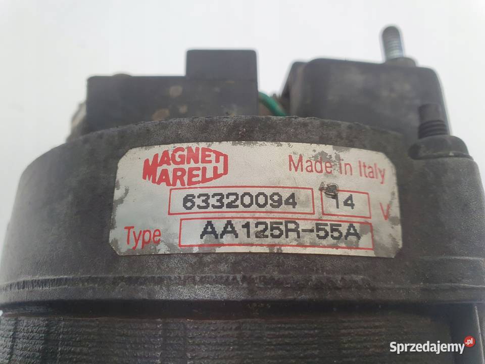 ALTERNATOR Fiat Cinquecento 09 63320094 osobowe lubelskie Rudka