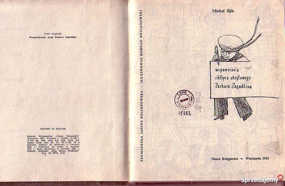 0649 WSPOMNIENIA CHŁOPCA OKRĘTOWEGO ZACHARA Czyrna