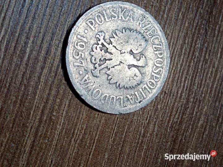 sprzedam trzecie 50 gr 1957 r bzm
