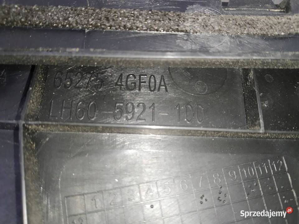 OSŁONA PODSZYBIA AKUMULATORA LEWA PRAWA KPL osobowe