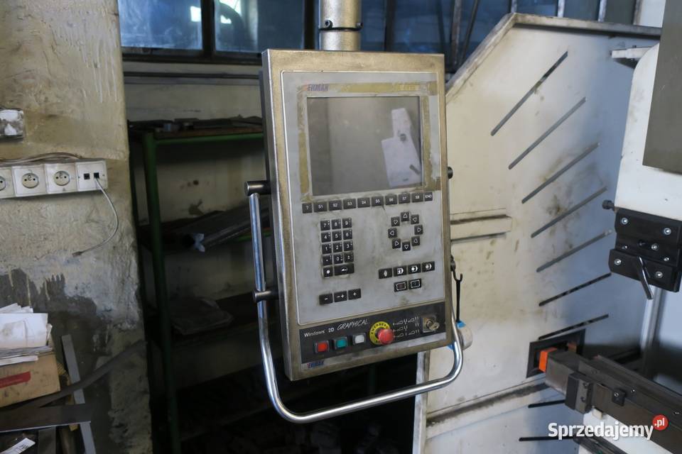Prasa krawędziowa ERMAK CNCHAP 2600X80 Produkcja warmińsko-mazurskie Reszel