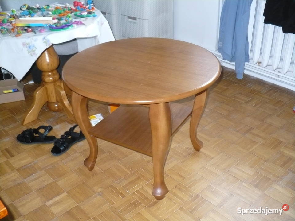 Stolik dębowy Kawowy Dom i Ogród Puszczykowo