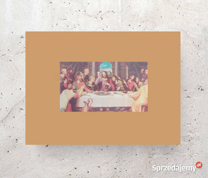 vintage obrazek religijny ostania wieczerza opolskie sprzedam