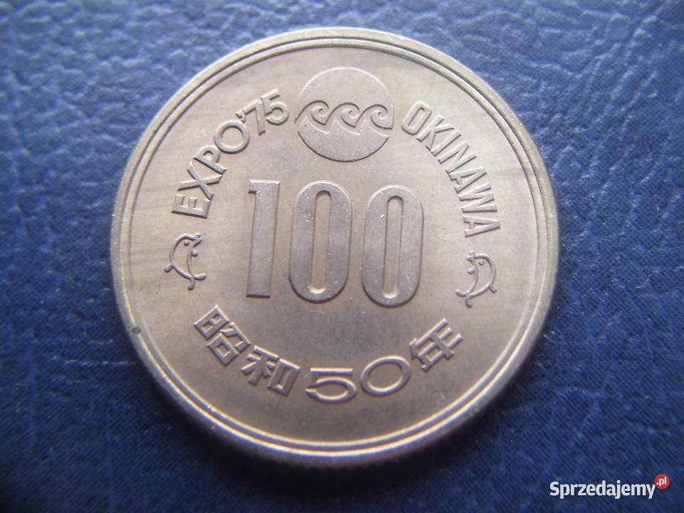 Stare monety 100 jen 1975 Japonia podkarpackie