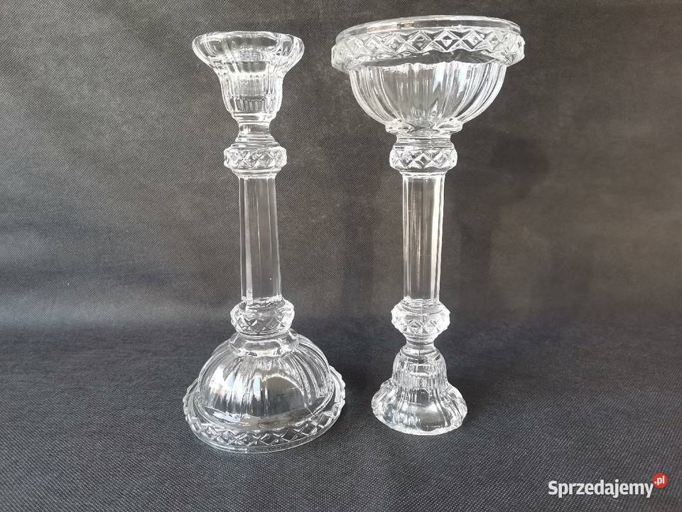 Stare nieużywane świeczniki kat 413 HSG Katowice