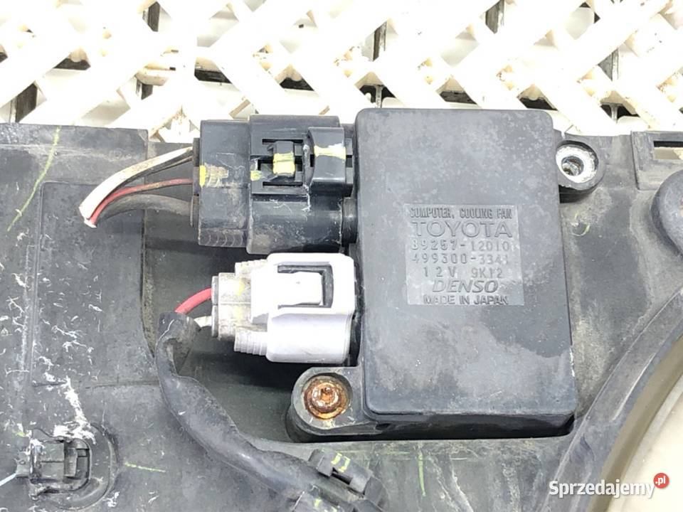 WENTYLATOR CHŁODNICY TOYOTA AURIS I 16 124 0612