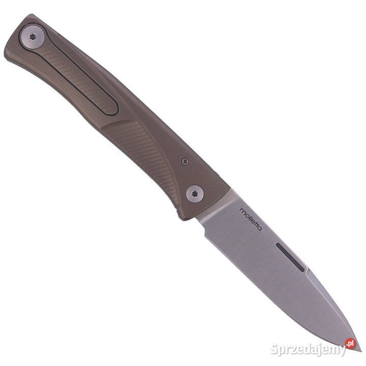 Nóż składany LionSteel Thrill Bronze Titanium Warszawa