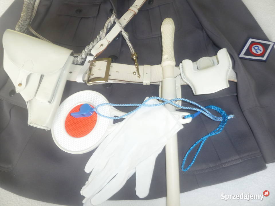 Mundur Młodszego Oficera Milicja epoka PRL Rzepiennik Marciszewski