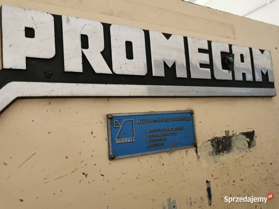 Hydrauliczna prasa krawędziowa Amada Promecam Produkcja Kurza Góra