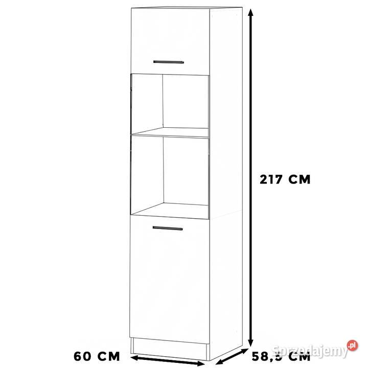Szafka Kuchenna Słupek Modułowy Stojący Blande 60cm