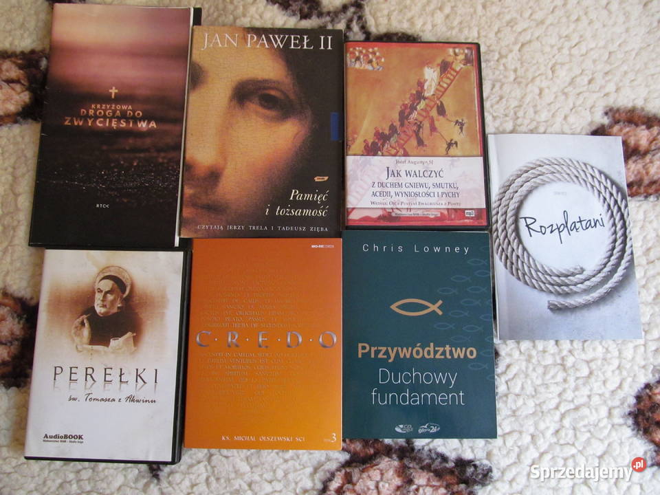 Audiobooki literatura chrześcijańska zestaw lubelskie Lublin sprzedam