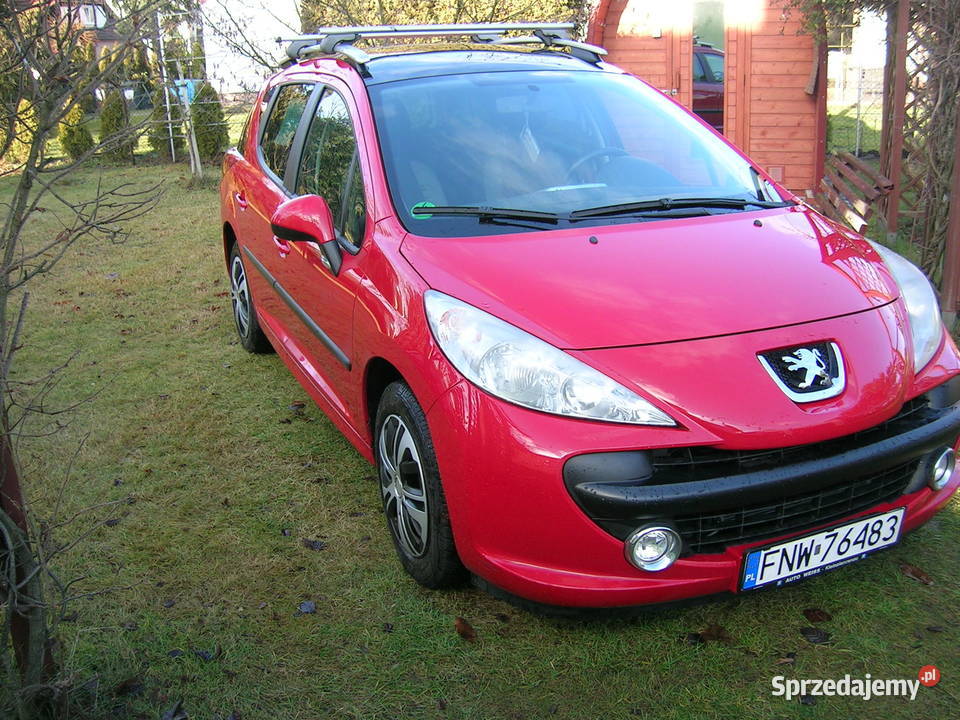 PEUGEOT 207 SW 16 HDI panorama 109KM lubuskie Nowa Sól