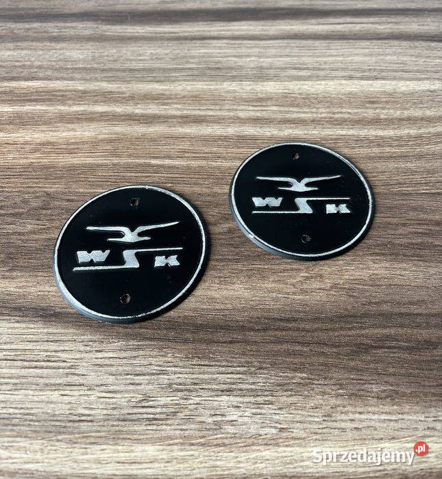 NOWY POLSKI KOMPLET EMBLEMATY EMBLEMAT TŁOCZONY Bielsko-Biała