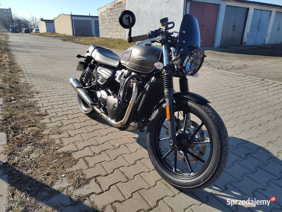 Triumph street twin 900 a2 Rok produkcji 2021 Triumph Niemodlin