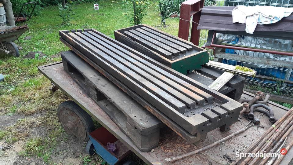 Stół teowy do frezarki Glinnik