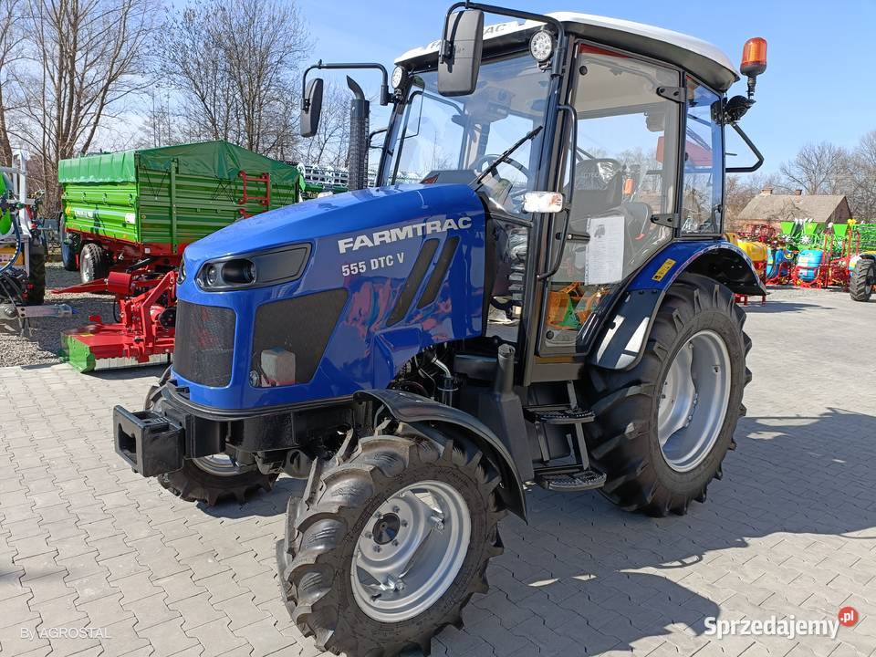 Ciągnik rolniczy Farmtrac 555 DTV 50KM 8/8 PROMOCJA AGROSTAL