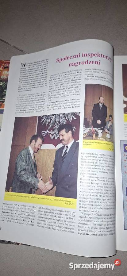 Kultowy kwartalnik BHP Przyjaciel pracy 31999