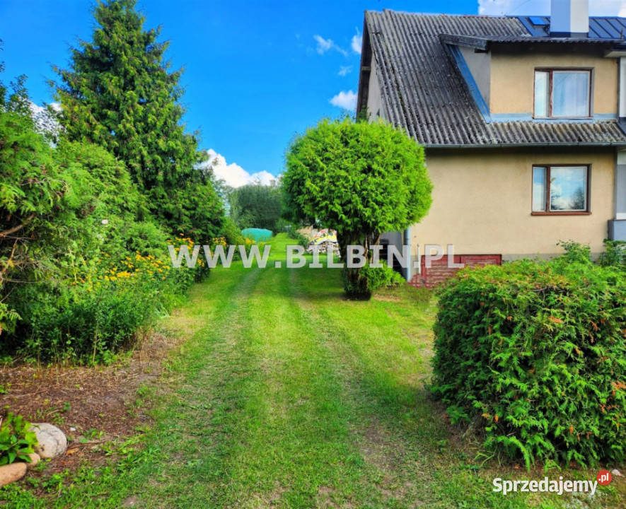 Dom bliźniak Wobały 110m2 warmińsko-mazurskie