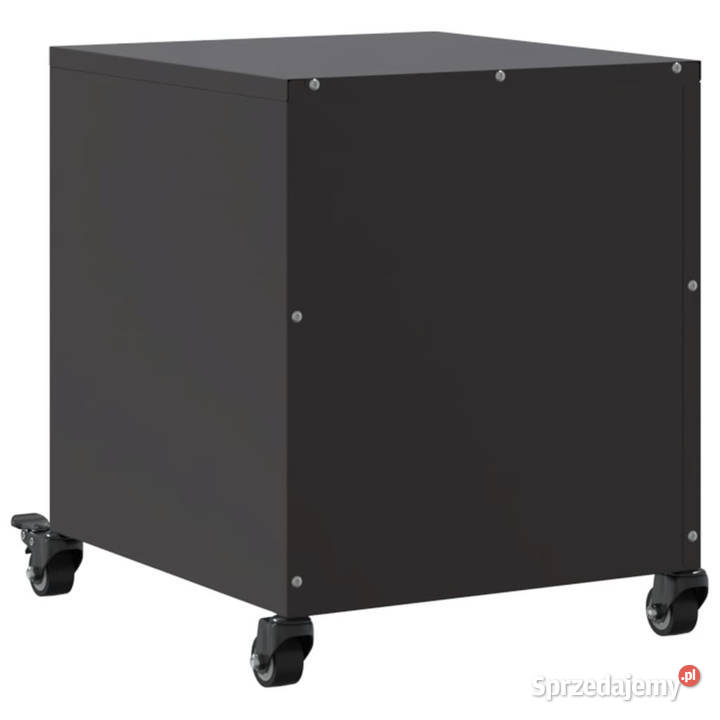 Szafki nocne 2 czarne 36x39x435 stal WM846615 Warszawa sprzedam