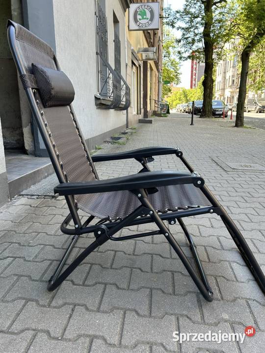 leżak ogrodowyplażowy z możliwością rozkładania Poznań