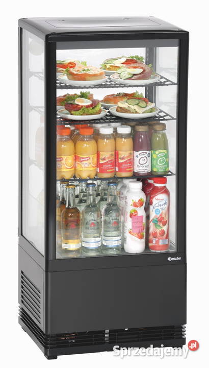 Witryna chłodnicza Mini 78L czarna Bartscher Częstochowa