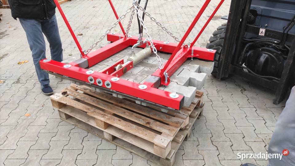 Chwytak układarka do kostki brukowej do koparki Słupsk