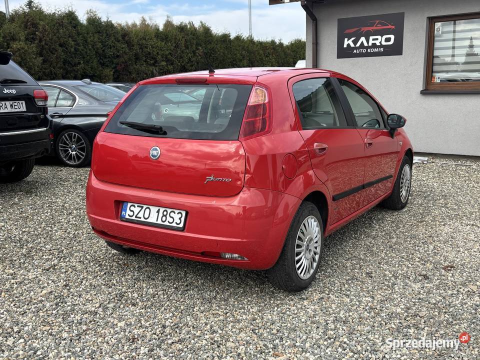 Fiat Punto 2007r Niski Przebieg 1230333km Paniówki